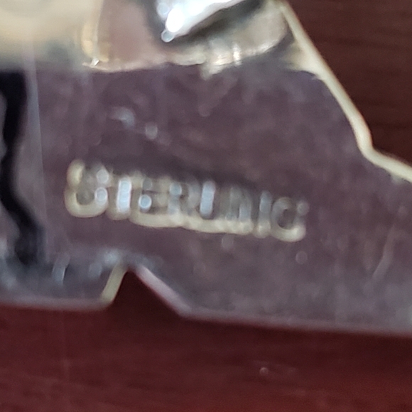 MED.  STERLING SILVER NATIVE AMERICAN SW TURQUOISE & PINK CONCH COWBOY BOOT RING - Picture 4 of 5